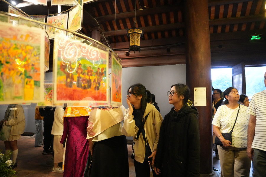 Triển lãm "Đạo học ngàn năm" diễn ra đến ngày 22/3/2026.