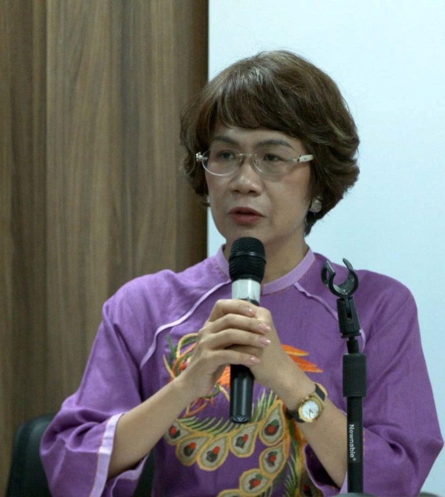 PGS.TS Nguyễn Thị Thu Phương phát biểu tại hội thảo - Ảnh Bộ VHTTDL. cong-nghe-bieu-dien-2.jpg