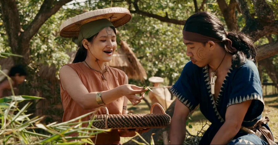 Phim "Huyền tình Dạ Trạch" tái hiện nhiều phong tục, nghi lễ truyền thống xưa của người Việt.