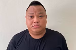 Đỗ Minh Thắng tại Cơ quan điều tra. Ảnh: Công an tỉnh Hưng Yên