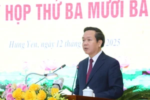 Ông Phạm Quang Ngọc, tân Chủ tịch UBND tỉnh Hưng Yên. Ảnh Mạnh Tùng