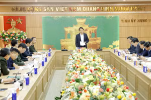 Hội nghị công bố Quyết định kiểm tra, giám sát năm 2026 đối với Ban Thường vụ Tỉnh ủy Hưng Yên.