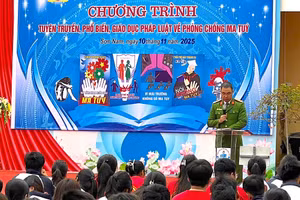 UBND tỉnh Hưng Yên xác định mục tiêu 100% HSSV được tuyên truyền, giáo dục kiến thức, kỹ năng pháp luật về phòng chống ma túy.