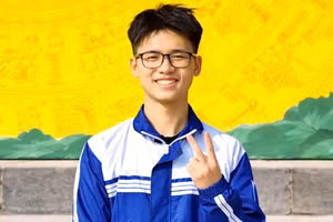 Trần Anh Tú (học sinh lớp 12A1, Trường THPT Hưng Nhân, tỉnh Hưng Yên).