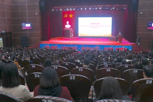 Quang cảnh hội nghị tập huấn.