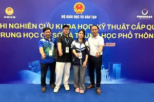 Dự án của nhóm học sinh Trường THPT Yên Mỹ được chọn tham dự ISEF 2026 tại Hoa Kỳ.