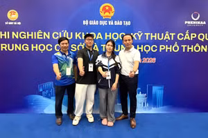 Dự án của nhóm học sinh Trường THPT Yên Mỹ được chọn tham dự ISEF 2026 tại Hoa Kỳ.