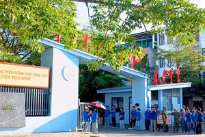 Trường THPT chuyên Thái Bình tuyển 525 học sinh ở 12 môn chuyên với tổng số 1.203 thí sinh đăng ký dự thi.
