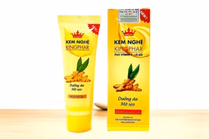 Sản phẩm kem nghệ Kingphar. Ảnh: Internet.
