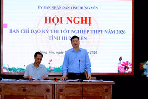 Ông Phạm Văn Nghiêm phát biểu tại hội nghị. Ảnh: Đinh Chiến