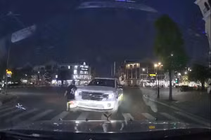 Hiện trường vụ va chạm giao thông. Ảnh: Công an tỉnh Hưng Yên