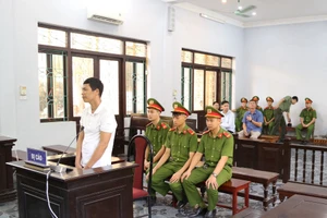 Bị cáo Thái Khắc Thành tại phiên toà phúc thẩm. Ảnh: H.N