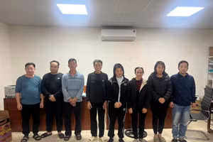 Các đối tượng trong vụ án. Ảnh Công an tỉnh Hưng Yên