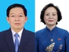 Tân Phó Thủ tướng Hồ Quốc Dũng và Phạm Thị Thanh Trà.