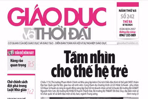 Tin tức báo in 8/10: Chờ chính sách đột phá trong Luật Nhà giáo