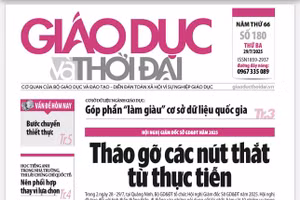 Tin tức báo in 29/7: Trường học Nghệ An gượng dậy sau trận lũ lịch sử