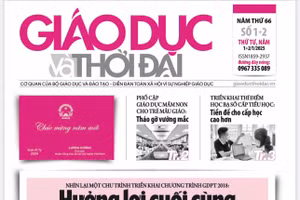 Tin tức báo in 1-2/1: Bước đột phá về đổi mới giáo dục