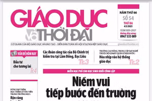 Tin tức báo in 4/3: Miễn học phí - Niềm vui tiếp bước đến trường