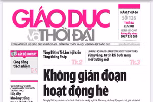 Tin tức báo in 27/5: Lấp đầy khoảng trống trong chính sách đãi ngộ