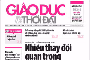 Tin tức báo in 10/10: Cuộc cách mạng thay đổi giáo dục đào tạo