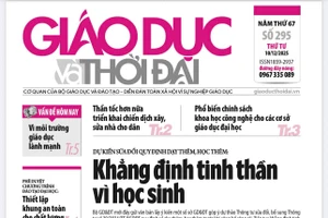 Tin tức báo in 10/12: Sửa đổi Thông tư 29 nhằm bảo đảm quyền lợi học sinh