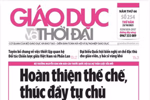 Tin tức báo in 23/10: Nền tảng nào cho một bộ sách giáo khoa thống nhất?
