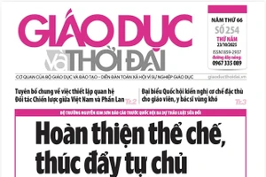 Tin tức báo in 23/10: Nền tảng nào cho một bộ sách giáo khoa thống nhất?