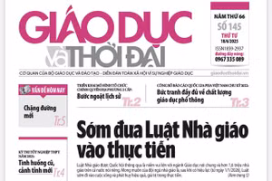 Tin tức báo in 18/6: Sớm đưa Luật Nhà giáo vào thực tiễn