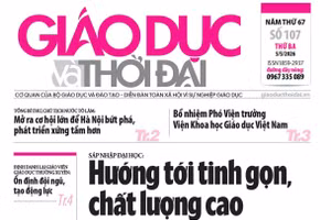 Tin tức báo in 5/5: Sáp nhập đại học hướng tới tinh gọn, chất lượng cao