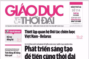 Tin tức báo in 13/5: Học sinh chưa ngoan càng cần giáo dục