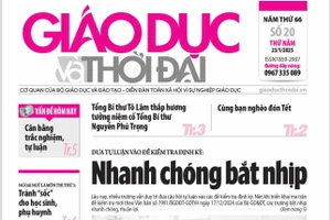 Tin tức báo in 23/1: Tránh 'sốc' cho học sinh, phụ huynh