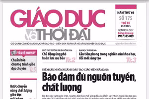 Tin tức báo in 23/7: Nâng chất lượng giáo dục mũi nhọn