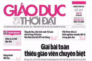 Tin tức báo in 28/8: Giải bài toán thiếu giáo viên chuyên biệt