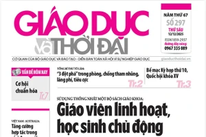 Tin tức báo in 12/12: Lan tỏa điều tốt, đẩy lùi cái xấu trong trường học