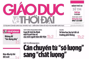 Tin tức báo in 13/8: Số hóa học bạ tại tất cả trường phổ thông