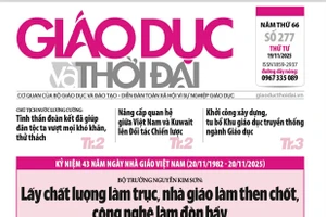 Tin tức báo in 19/11: Đồng bộ chính sách để giữ chân nhà giáo