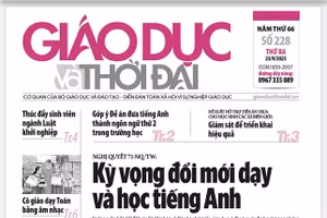 Tin tức báo in 23/9: Kỳ vọng đổi mới dạy và học tiếng Anh