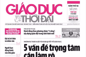 Tin tức báo in 5/12: Không thể quản lý bằng… tên trường
