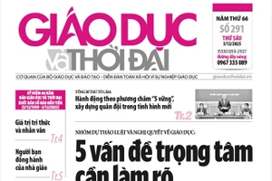 Tin tức báo in 5/12: Không thể quản lý bằng… tên trường