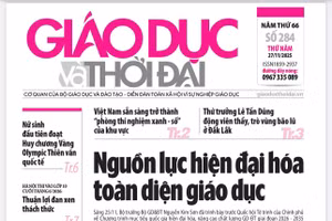 Tin tức báo in 27/11: Nguồn lực hiện đại hóa toàn diện giáo dục