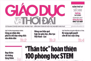 Tin tức báo in 16/12: 'Thần tốc' hoàn thiện 100 phòng học STEM