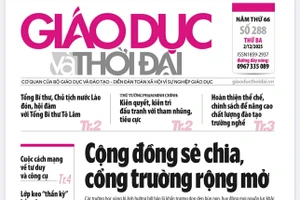 Tin tức báo in 2/12: Cộng đồng sẻ chia, cổng trường rộng mở