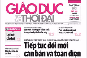 Tin tức báo in 3/1: Tiếp tục đổi mới căn bản, toàn diện giáo dục và đào tạo