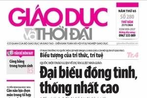 Tin tức báo in 21/11: Đại biểu QH đồng tình, thống nhất cao về Luật Nhà giáo