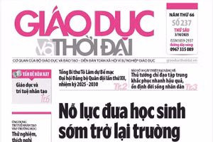 Tin tức báo in 3/10: Nỗ lực đưa học sinh sớm trở lại trường