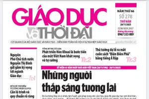 Tin tức báo in 20/11: Những người thắp sáng tương lai