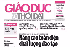 Tin tức báo in 1/8: Nâng cao toàn diện chất lượng đào tạo