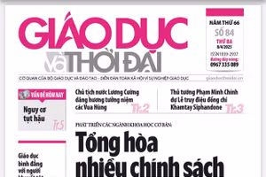 Tin tức báo in 8/4: Giáo dục bình đẳng với người khuyết tật