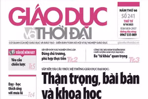 Tin tức báo in 8/10: Dạy - học thích ứng với mưa lũ