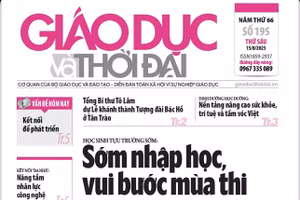 Tin tức báo in 15/8: Học để làm, làm để sống tốt
